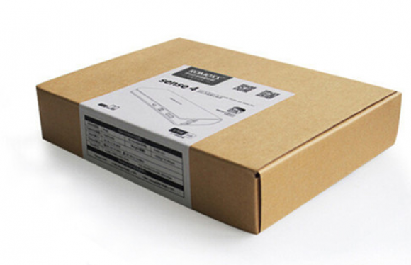 雙面淺?？埓蛟炝_巴仕電源牛皮紙包裝