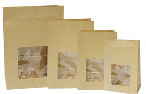 食品級牛皮紙袋 環(huán)?？裳h(huán)包裝牛皮紙